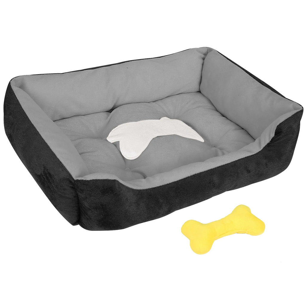 Pet Dog Bed Soft Warm Fleece Puppy Cat Bed