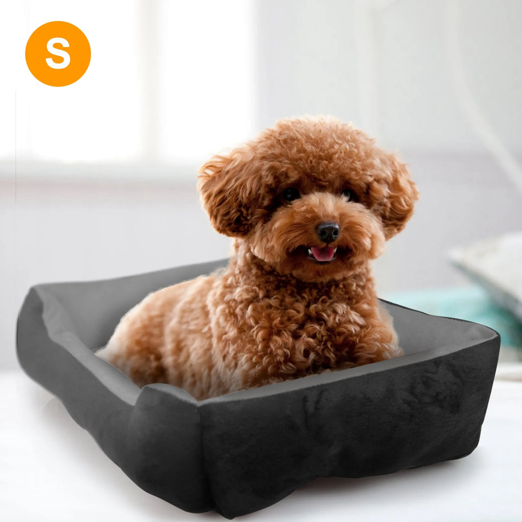 Pet Dog Bed Soft Warm Fleece Puppy Cat Bed