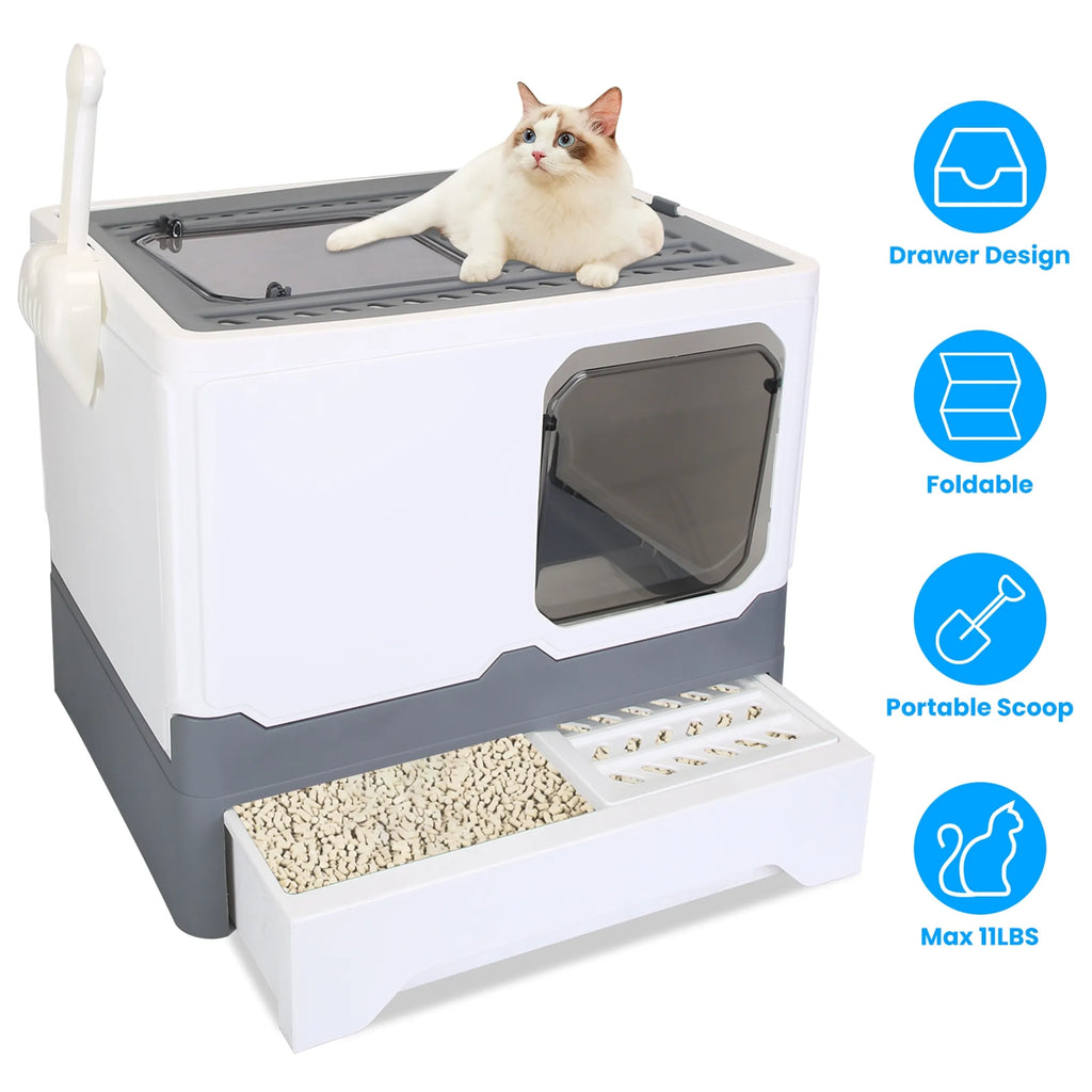 Foldable Cat Litter Box